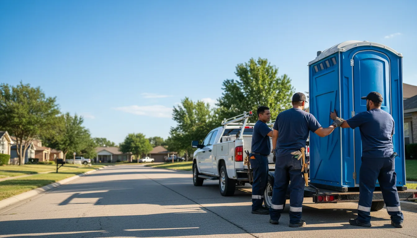 Portable Toilet Rental in Waggoner, IL near me